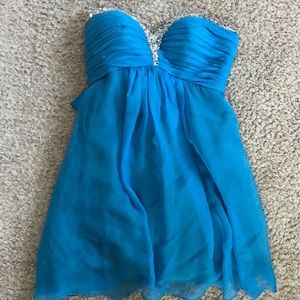 Blue homecoming/special event dress